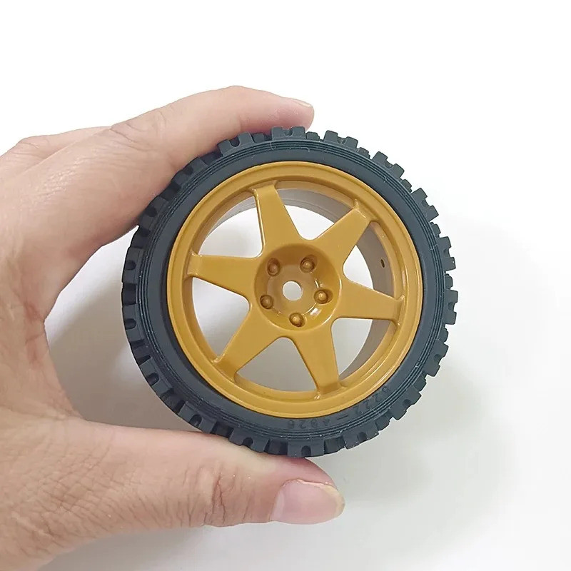 4 Cái / 2 Cái 1 / 10 RC Racing Car Wheels Rally Tyre & On Road Tyres 12mm Hex cho Tamiya XV01 XV02 TA06 TT01 TT02 PTG2 144001 A959 HPI