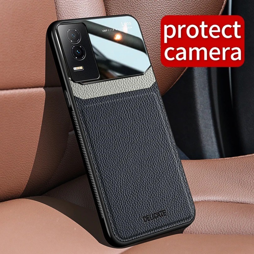Ốp Da Cho Honor GT 5G Plexiglass Silicon Bảo Vệ Cứng Shokcproof Full Lens Vỏ Điện Thoại HonorGT AMG-AN00 Vỏ