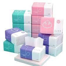 Thùng 30 gói giấy ăn rút organic hàng chuẩn cao cấp, dai mịn đẹp AMIZIN
