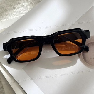 Kính râm gọng nhỏ thời trang Retro dành cho nam và nữ Kính râm che nắng vuông Unisex