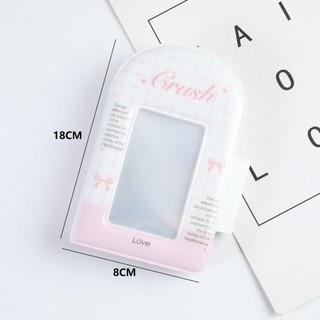 Album giữ thẻ FESTLY, Phim hoạt hình Mini Idol Card Collect Book, Vỏ bảo vệ ảnh PVC 3 Inch dễ thương dành cho sinh viên