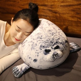 [Giao hàng từ Việt Nam] Đồ chơi sang trọng NOOKSTORY Seal, Gối đệm phồng dễ thương mũm mĩm, Quà tặng Cotton PP lớn mềm hợp thời trang cho bé trai bé gái Người lớn