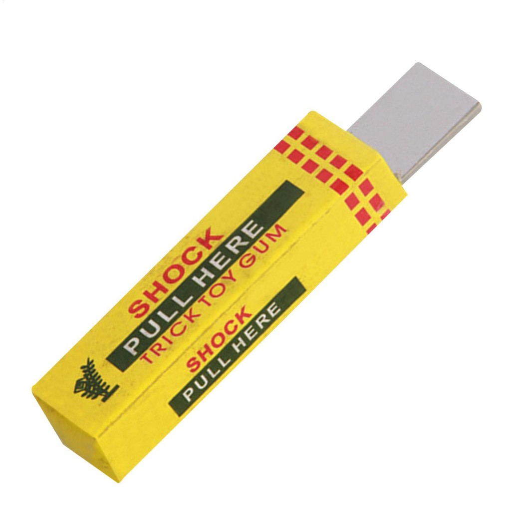 Điện Shocker Gum Điện Nhai Kẹo Cao Su Joke Prank Ngộ nghĩnh Đồ Chơi Prank Sáng Tạo Trò Chơi Sốc Ngày Cá Tháng Tư Prank Đồ Chơi Sốc wipqsvn