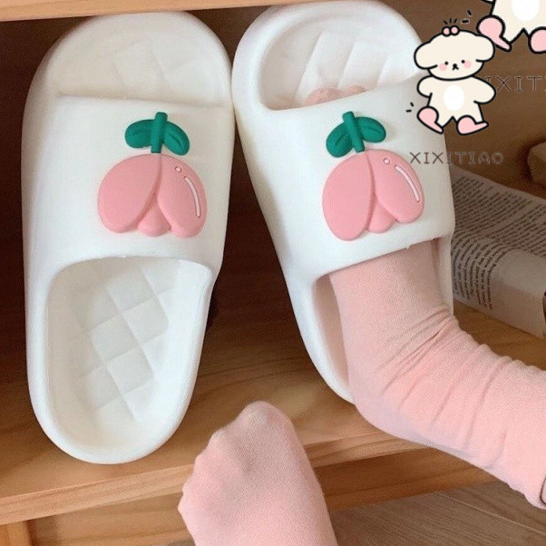 Dép Xixitiao Chống Trơn Trượt Nữ Mùa Hè Sử Dụng Tại Nhà Mặc Ngoài Trời Dễ Thương