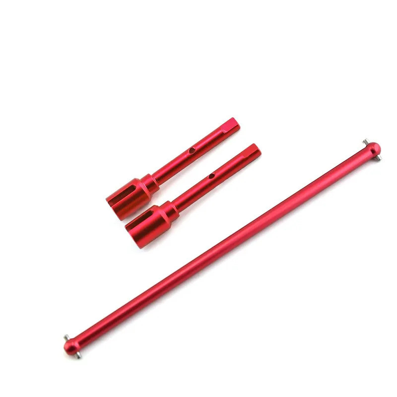 Bộ khớp trục truyền động trung tâm bằng kim loại hợp kim nhôm và cánh quạt cho Tamiya TT-02 TT-02B TT02 TT02B 1 / 10 RC Xe nâng cấp các bộ phận