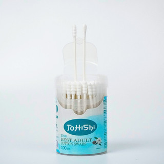 Bông ngoáy tai TOHISHI 100% bông tự nhiên kháng khuẩn, làm sạch hiệu quả