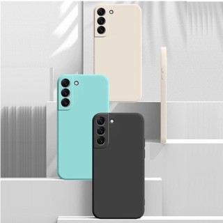 Thời Trang Mới Samsung Galaxy S21 FE S22 Plus S21 Siêu Vuông Khung Ốp Lưng Mỏng Mềm TPU Silicon Có Dây Đeo Tay Dây Đeo Cổ Tay