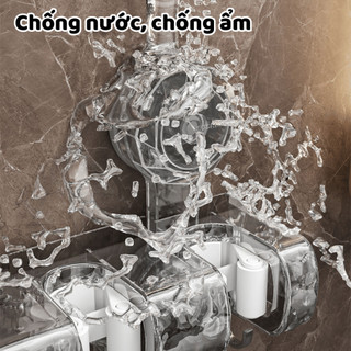 Móc Treo Chổi Kẹp Treo Cây Lau Nhà Hút Chân Không Siêu Chắc, Giá Móc Treo Đồ Đa Năng Chịu Lực Tốt NGÓI HOME - MTC01