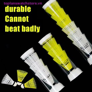 Toplanswatchstore 1 Cầu Lông Nhựa Vàng Trắng Học Sinh Cầu Lông Nylon VN