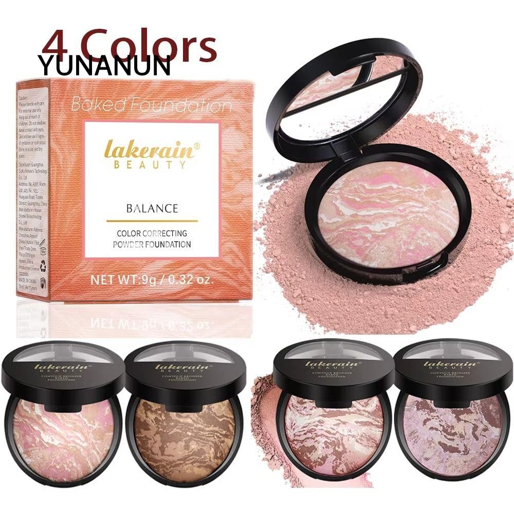 Bột Đường Viền YUNAUN, Bột Chỉnh Màu Tự Nhiên Demi Matte, Làm Sáng Da ...