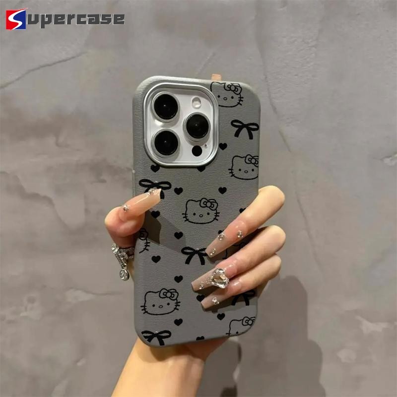 Ốp Điện Thoại Nơ Mèo Kitty Dễ Thương Cho Honor 400 Pro Lite 400 Smart X9C X8C X7D X6C 5G 4G Vỏ Da Thời Trang Ốp Lưng Mềm Chống Sốc