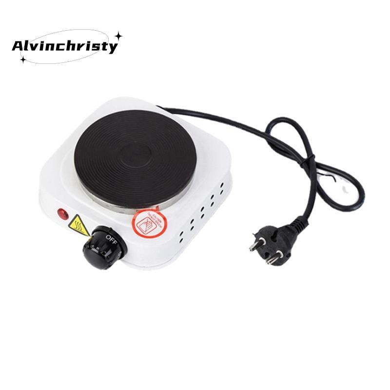 500w Hot Plate Iron Burner Máy sưởi cà phê Thiết bị nấu ăn gia dụng Phích cắm EU màu trắng