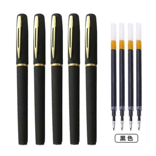Bút Gel in đậm dung tích lớn bút ký văn phòng kinh doanh 0.5 Đen/0.7/1.0mm 8C45