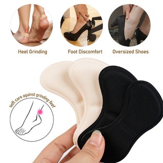 5 Cặp Đệm Cao Gót Cho Nữ | Tay cầm gót chân chống trượt có băng dính, đế xốp mềm ngăn ngừa đau chân, phù hợp với mọi loại giày