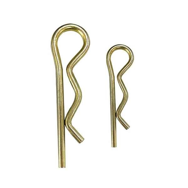 Thép lò xo Hình Chữ B Co Giãn Mở Pin / Sóng Pin Hình Chữ R Pin Thẻ Pin Kẹp Tóc Khóa Pin Chốt Bộ Hộp
