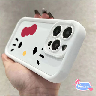 Ốp Silicon Mèo Kitty Cho Samsung Galaxy A24 A23 A34 A33 A31 A03S A02S A03 A04 A04E M04 F04 M13 A10S M01S A11 M11 Vỏ Mềm Y2K Ốp Điện Thoại Mèo Kitty Dễ Thương