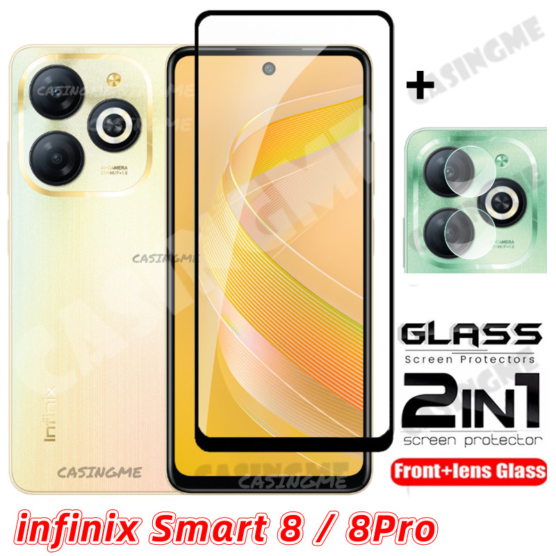 Infinix Smart 8 2024 Hot 40 Pro Phim bảo vệ màn hình cho infinix Smart 8 8Pro Smart8 Hot 40 Pro 40i 40Pro Plus 4G 5G Kính cường lực Ống kính máy ảnh Bảo vệ màn hình điện thoại trong suốt