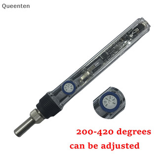 Queenten 75W Công suất cao Nhiệt nhanh T12 Hàn Sắt hàn nhiệt độ không đổi QT