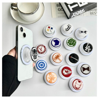 Phim Hoạt Hình Từ Tính Giá Đỡ Điện Thoại Cho Magsafe Case Và IPhone 15 14 13 12 Pro Max 14 Plus Có Thể Gập Lại Pop Ring Grip Co Giãn Để Bàn Đứng Tròn