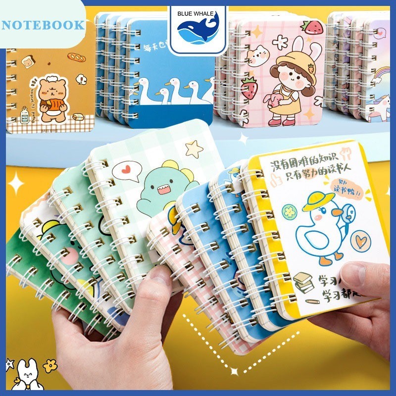 [FREESHIP] - Số tay mini note book dễ thương size A7, 100/160 trang ...