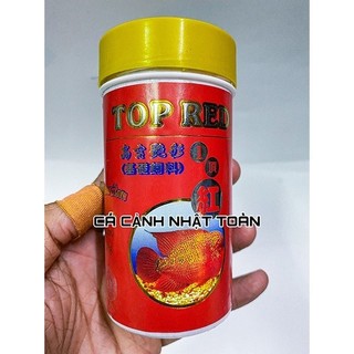Thức ăn TOP RED cho cá La Hán, Hồng Két 100gram