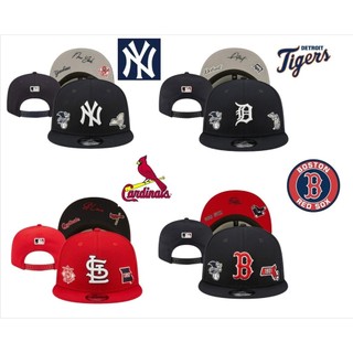 Kỷ Nguyên Mới Đội Mũ MLB Bóng Chày Liên Đoàn Mũ Nam Đầu Lớn Có Thể Điều Chỉnh Flat Vành Mũ Hip Hop Ngược Nón