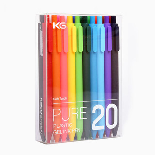 Bút mực Gel KACO có thể thu vào 20 màu mực khác nhau Điểm cực mịn (0,5mm) để vẽ Bullet Journaling Planner Ghi chú