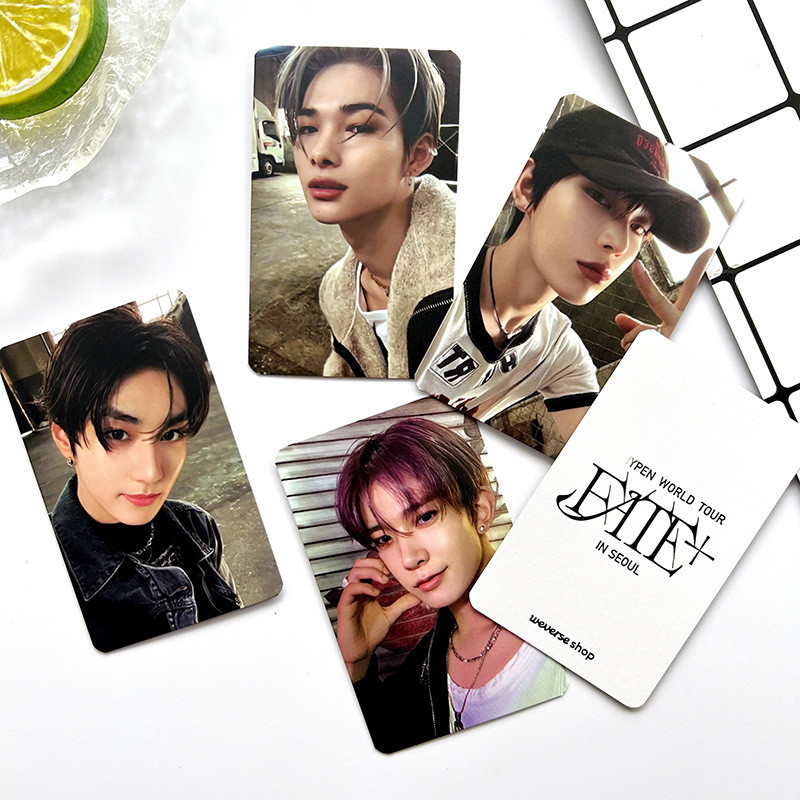 5-8 Chiếc EN Ký Lomo Cards NHẠC FOREST Thành Viên FATE SBS Moon Photocards Học Thuật HEESEUNG JAKE JAY JUNGWON NI-KI SUNGHOO SOLO ảnh Bưu Thiếp YM