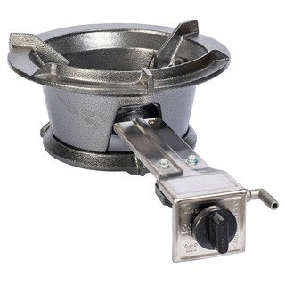 Bếp Công Nghiệp Nhà Hàng ® -  Sơn Tĩnh Điện - Bằng Gang Đúc, Miệng Bếp Hàn 3 Kiềng Chắc Chắn, Thích Hợp Nhiều Loại Nồi