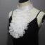 Flgo Thời Trung Cổ Thuộc Địa Jabot Cà Vạt Victorias Ruffle Áo Sơ Mi Ren Cổ Trước Có Thể Tháo Rời Cổ Giả Steampunk Co