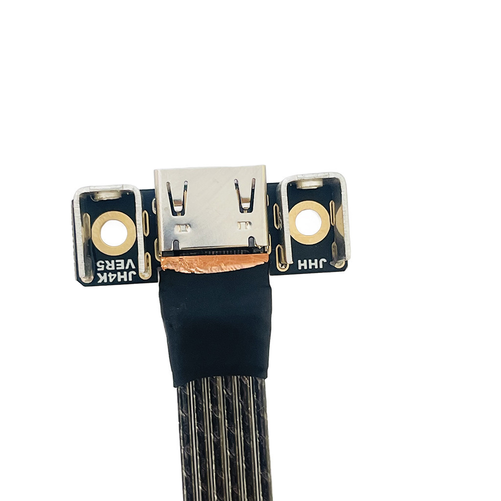 Jmt HDMI tương thích 2.1 48Gbps Cáp chuyển đổi Video tích hợp Cáp mở rộng không mất mạ bạc 4K240hz cho vỏ ITX Cáp HD