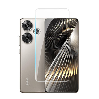 Xiaomi Poco F6 5G 2024 Bảo Vệ Màn Hình 2in1 Full Cover Kính Cường Lực Bảo Vệ Cho POCOF6 Redmi Turbo 3 Turbo3 Phim Ống Kính Máy Ảnh