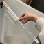 Kittenbaby Nhựa Đường Hàng Móc Đấm Treo Tường Hàng Dài Móc Có Móc Có Thể Tháo Rời Tự Dính Móc Tủ Mới