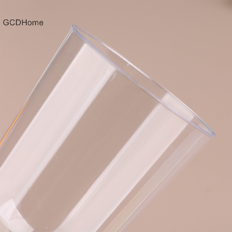 Gcdhome 10 Chiếc Nhựa Trong Suốt Champagne Cocktail Thanh Cốc Đậu Kính Drinkware Cho Tiệc Sinh Nhật Lễ Hội Kỷ Niệm Lễ Hội HOT