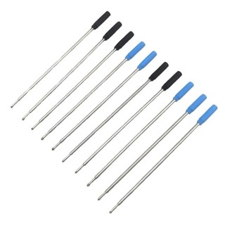 Charmantcc1 Mực Nạp 10 Chiếc Bút Bi Có Thể Thay Thế Nạp Lại 1 Mm Đầu Vừa
