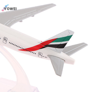 YOWEI Tỉ Lệ 1: 400 Kim Loại Máy Bay Bản Sao Hãng Hàng Không 777 Máy Bay Diecast Mô Hình Máy Bay Hàng Không Sưu Tập Đồ Chơi Cho Bé Trai VN