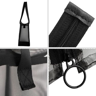 Túi Tote Đi Biển ARTISANU, Túi Rửa Hoa Hoạt Hình, Lưới Nylon Thời Trang Có Dây Kéo Túi Trong Suốt Người Phụ Nữ