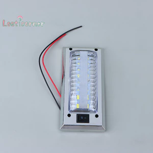 Đèn LED bảng 12V-24V nội thất ô tô, độ sáng cao, đọc sách, Cabin cho xe tải, Van, RV, thuyền, cắm trại