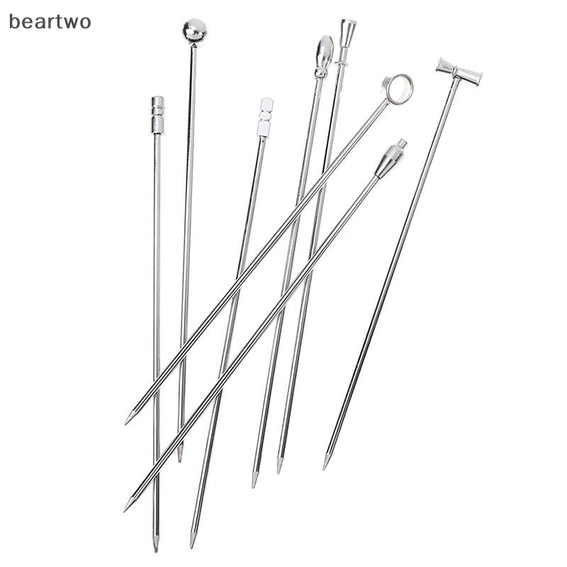 < Beartwo > 4 Que Cocktail Inox Que Trái Cây Có Thể Tái Sử Dụng Đồ Uống Mari Picks Đẹp