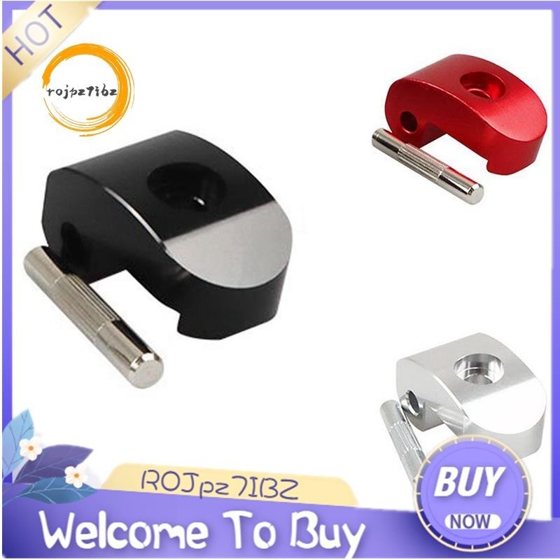 【 ROJpz7IBZ 】 Móc gấp hợp kim nhôm cho Xiaomi M365 và Pro 1S Xe tay ga điện thay thế phụ kiện khối khóa sửa đổi