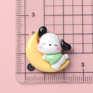 1 Chiếc Hoạt Hình Pochacco 3D Dán Kem Keo Tự Làm Chất Liệu Phụ Kiện Nhựa Trang Sức Cho Vỏ Điện Thoại Cốc Nước Quạt Nhỏ