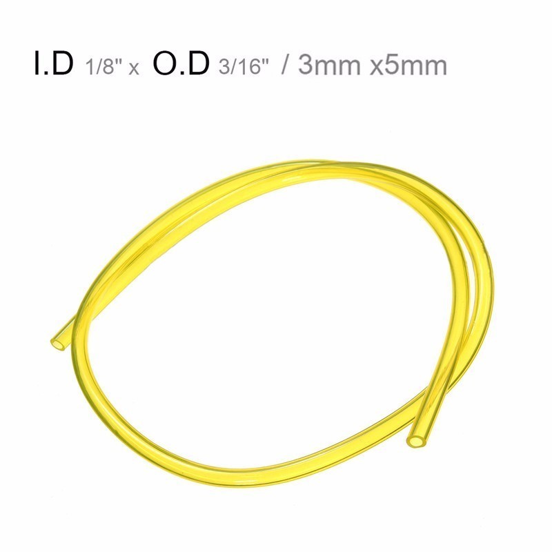 60cm Xăng Nhiên Liệu Gas Dòng Máy Cắt Ống Strimmer Cưa Xích Máy Thổi 2 Mm / 2.5 Mm / 3 Mm Vòi