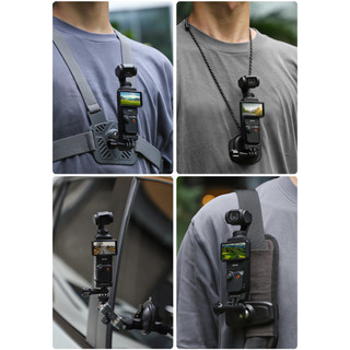 Dành Cho DJI OSMO POCKET 4 / 3 Bộ Chuyển Đổi Phát Hành Nhanh Có Thể Gập Lại Nhanh Đĩa Bỏ Túi 3 Phụ Kiện Mở Rộng