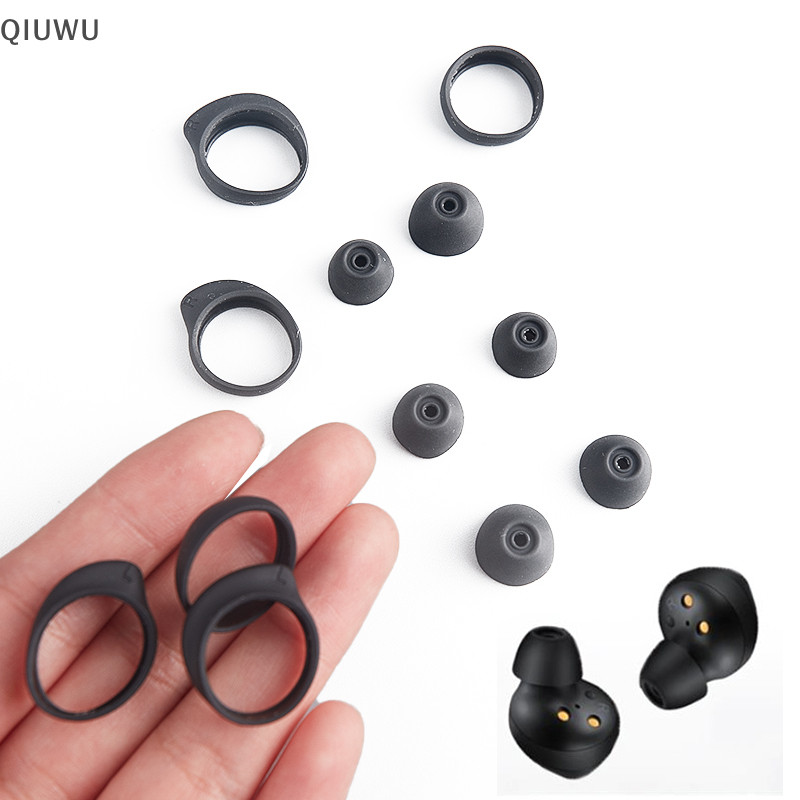 QIUWU 1 Bộ Tai Nghe Silicon Dành Cho R170 Galaxy Buds + Miếng Đệm Tai Mũ Tai Nghe.