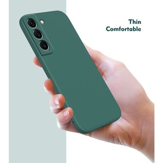 Thời Trang Mới Samsung Galaxy S21 FE S22 Plus S21 Siêu Vuông Khung Ốp Lưng Mỏng Mềm TPU Silicon Có Dây Đeo Tay Dây Đeo Cổ Tay