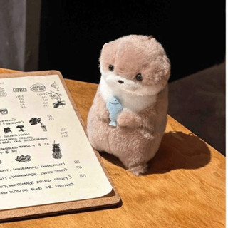 Gấu Bông Rái Cá Thú Nhồi Bông Đáng Yêu Vô Tri Cute Mẫu Hotrend NGÓI HOME - GB03