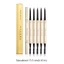 FAVORITEGOODS Bút Lông Mày, Bút Chì Lông Mày Siêu Mỏng Hai Đầu, Chống Thấm Nước Tự Nhiên Xoay Được Với Cọ Lông Mày Dính Nữ