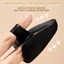 EBINLANDS Air Cushion Puff, Bột Tam Giác Đen Di Động, Khô Chất Lượng Cao Ướt Sử Dụng Kép Nhẹ Kem Che Khuyết Điểm Mềm Dụng Cụ Trang Điểm Mỹ Phẩm Applicator Dụng Cụ