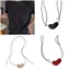 Treeling Phong cách thanh lịch Mặt dây chuyền trái tim tình yêu Vòng cổ Choker quyến rũ có thể điều chỉnh màu sắc rực rỡ để sử dụng hàng ngày Wea thông thường