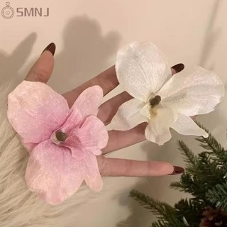 SMNJ Mô Phỏng Hoa Lan Kẹp Tóc Hoa Cho Nữ Bên Biển Kẹp Tóc Bên Kẹp Tóc Thời Trang Phụ Kiện Tóc Mới